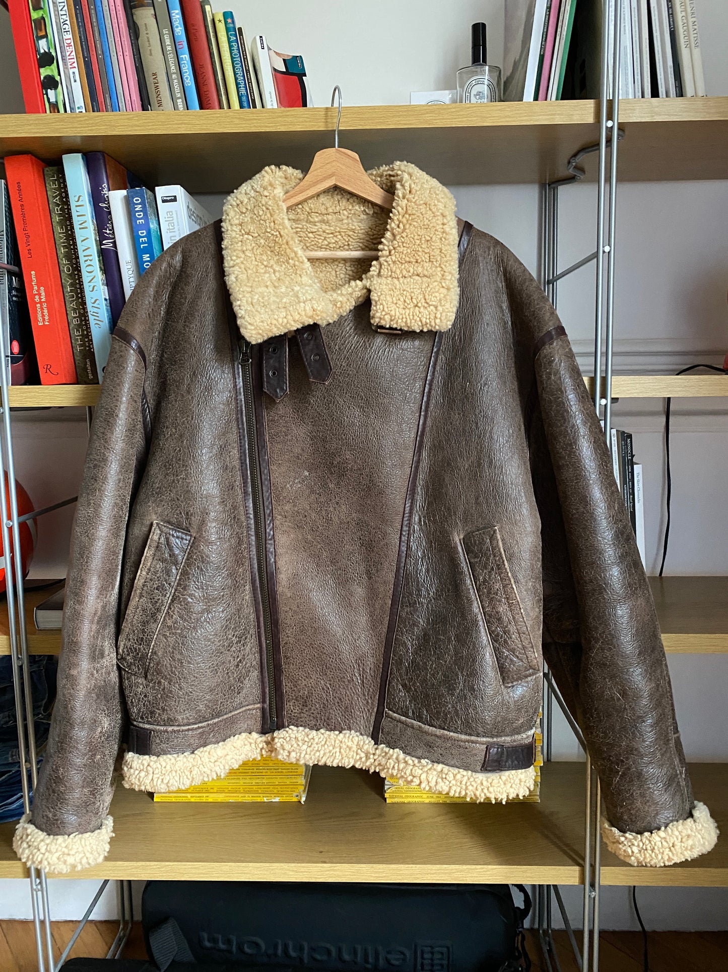 Aviator Jacket | Leather and Sheepskin