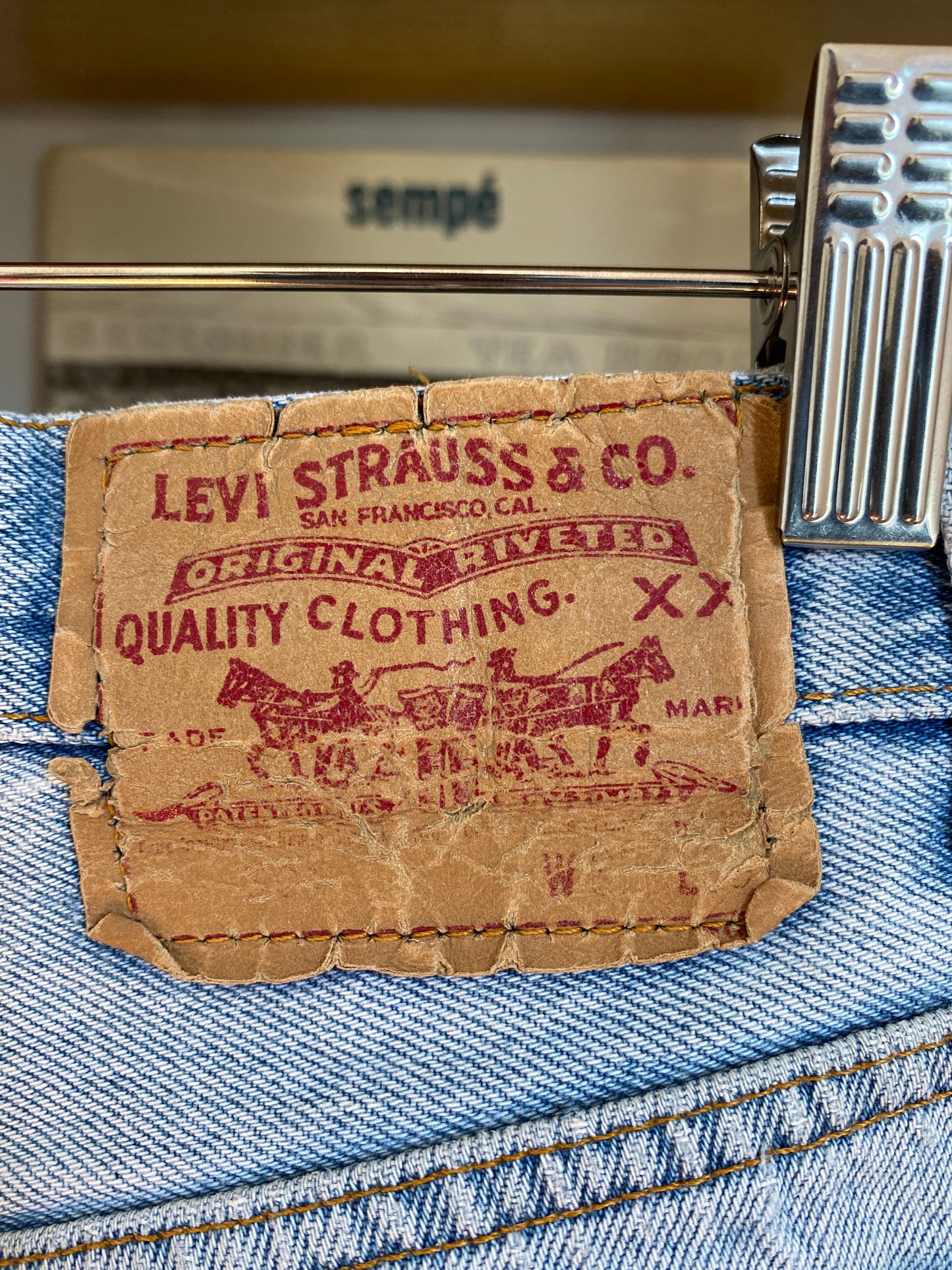 c.1990 Levi's 501 (31x34) Made in USA