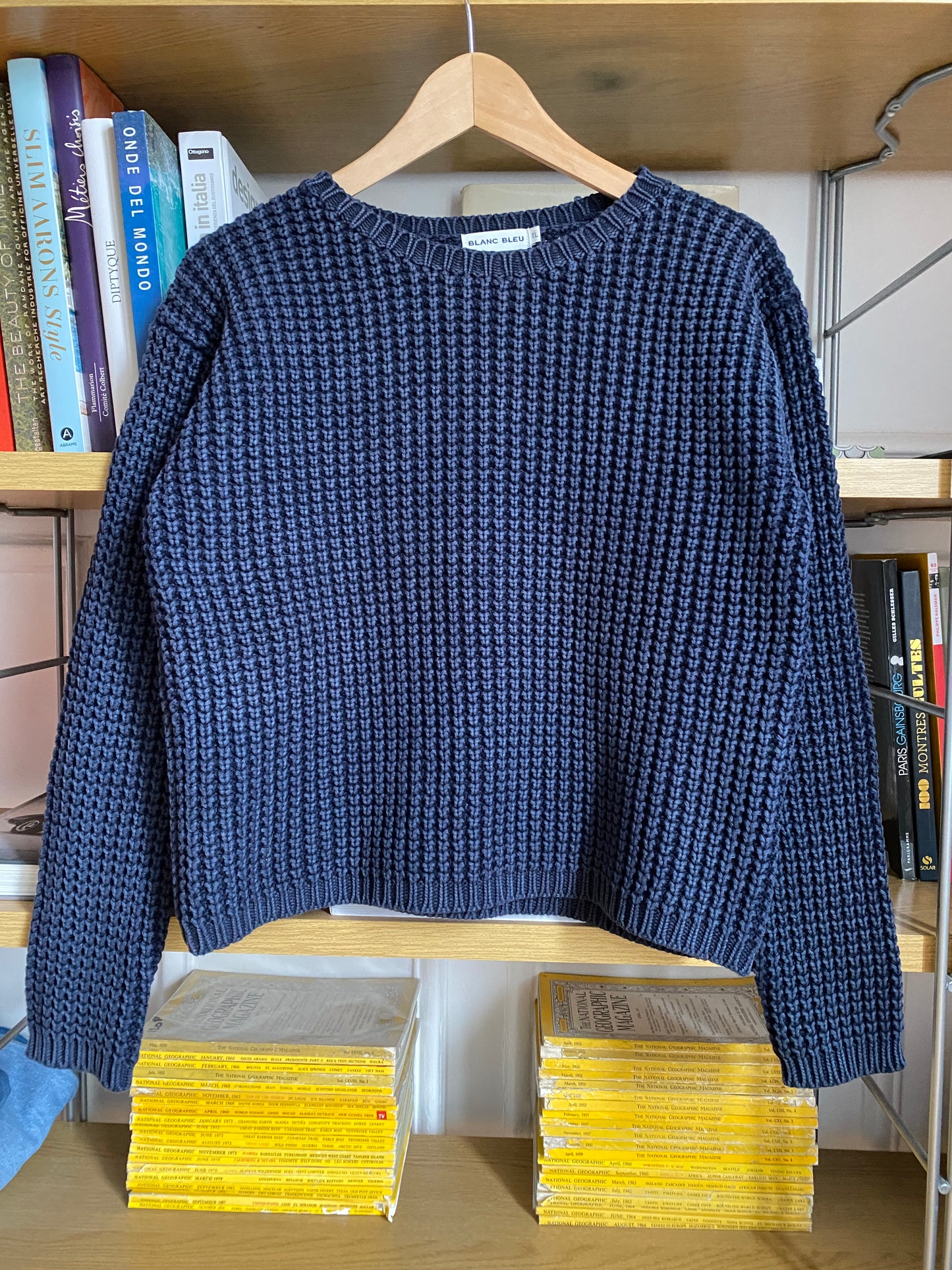 c.2000 Blanc Bleu pullover