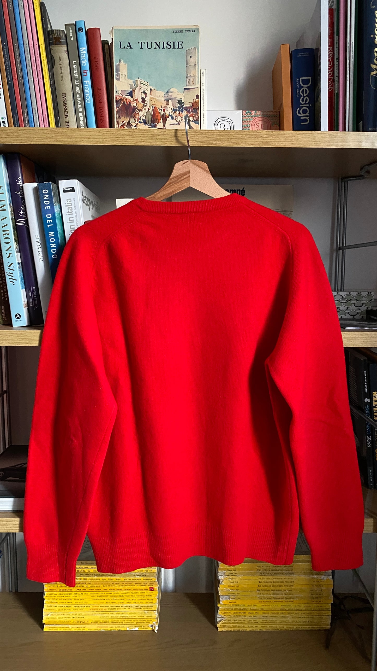 c.1980 Hémisphères Lambswool pullover