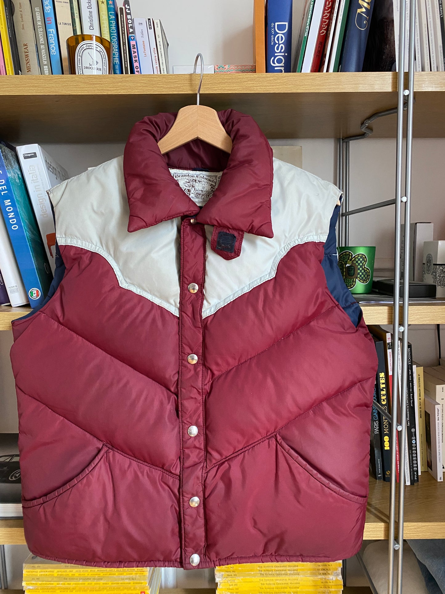 c.1980 William Barry Down Vest