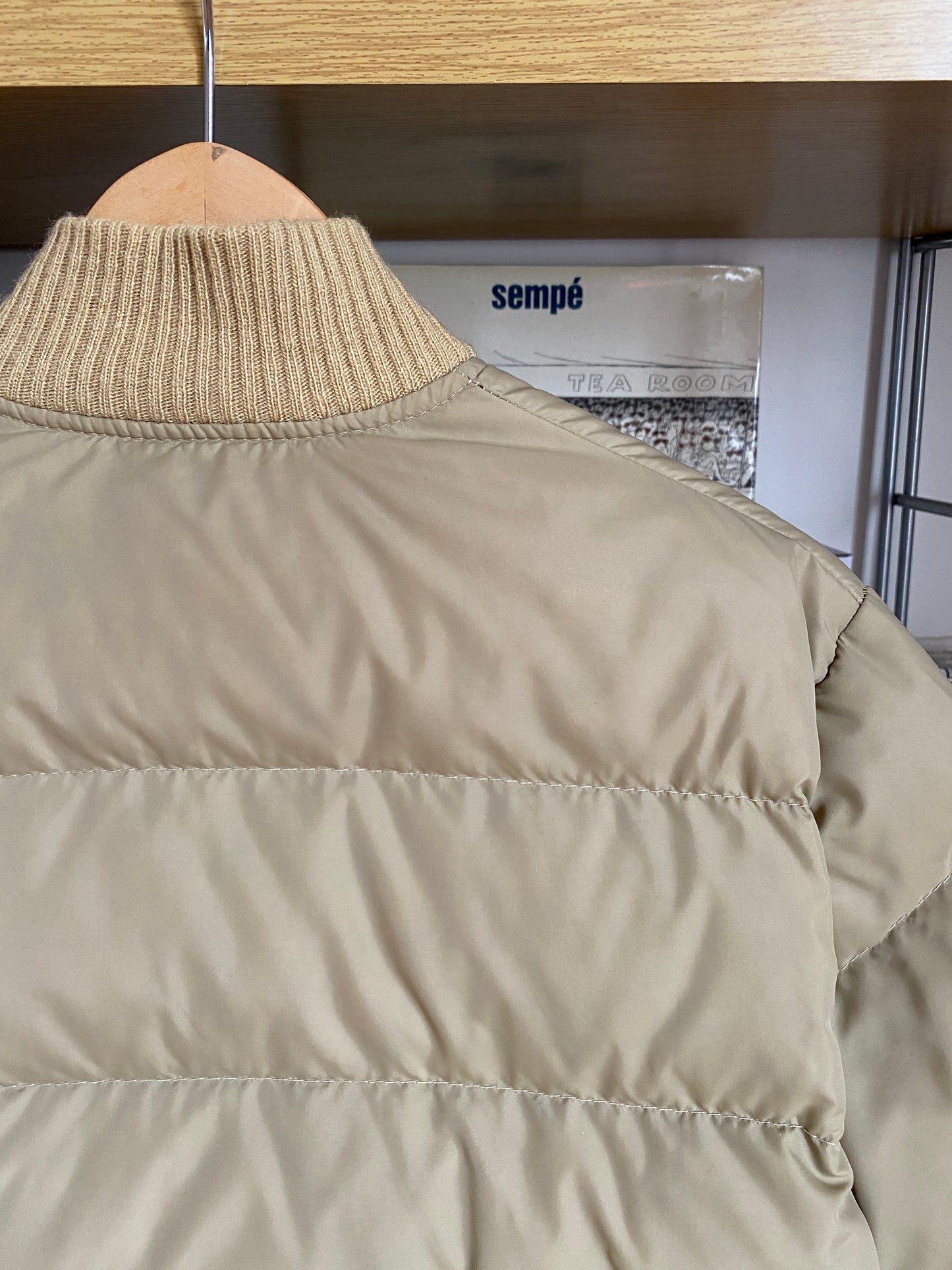 c.1990 Walls Outdoor Down Jacket Cream