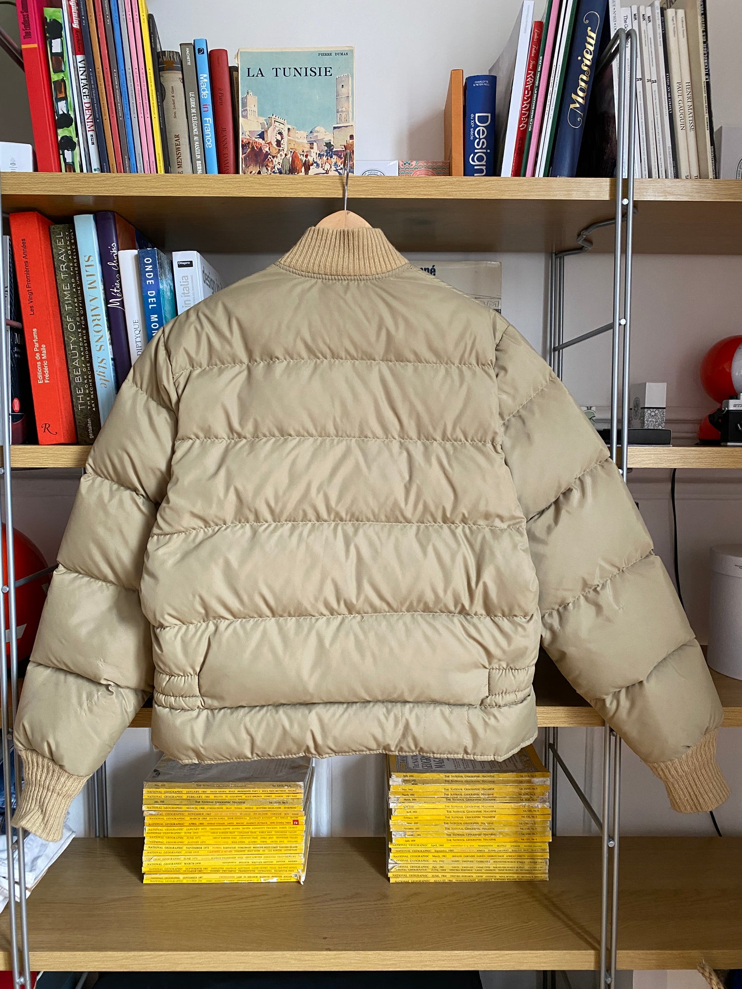 c.1990 Walls Outdoor Down Jacket Cream