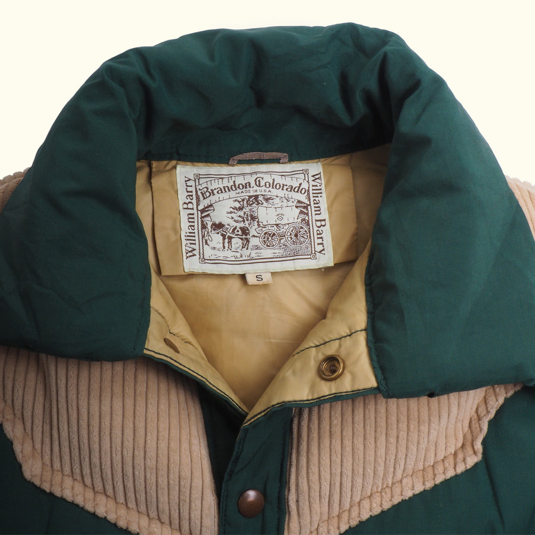 c.1980 William Barry Down Vest